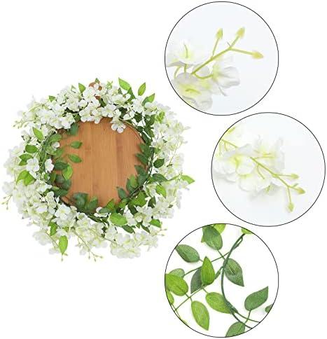 Blissful Blooms: SHACOS White Wisteria Garlands Review