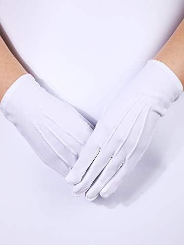 Review: SATINIOR 6 Pairs White Gloves - Elegant, Versatile, and Practical