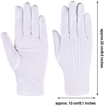 Review: SATINIOR 6 Pairs White Gloves - Elegant, Versatile, and Practical