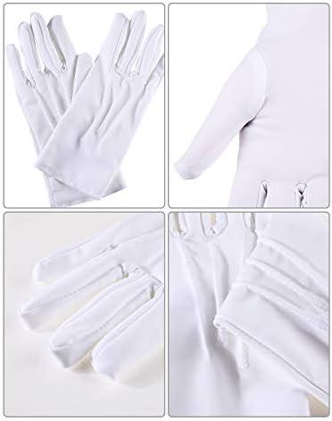 Review: SATINIOR 6 Pairs White Gloves - Elegant, Versatile, and Practical