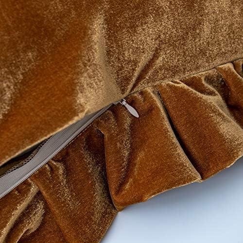 Golden Camel Velvet Throw Pillow Covers Review: Luxurious & Soft Decor for Your Home