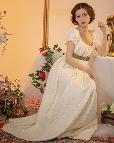 Romantic Review: ⁣Women's Regency Dress & Wedding Gloves Set