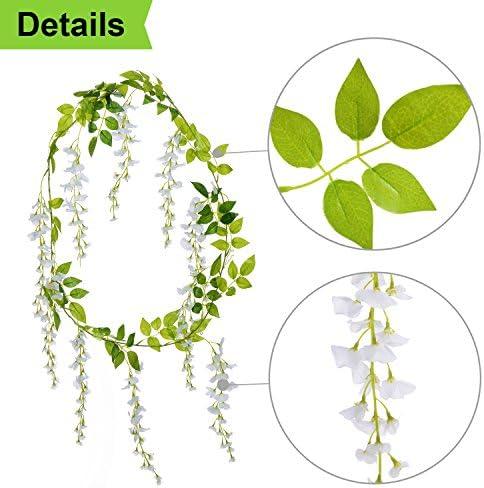 Unveiling the Lvydec Wisteria Artificial Flowers Garland: A Floral Delight for Your Special Occasion