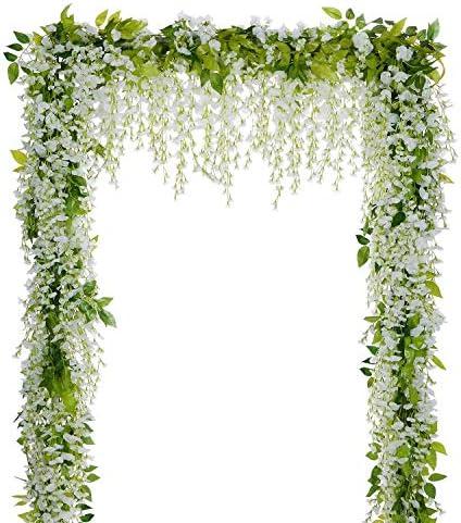 Unveiling the Lvydec Wisteria Artificial Flowers Garland: A Floral Delight for Your Special Occasion