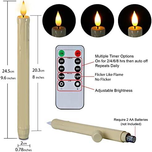 Mesmerizing Homemory Flameless Taper Candles Review