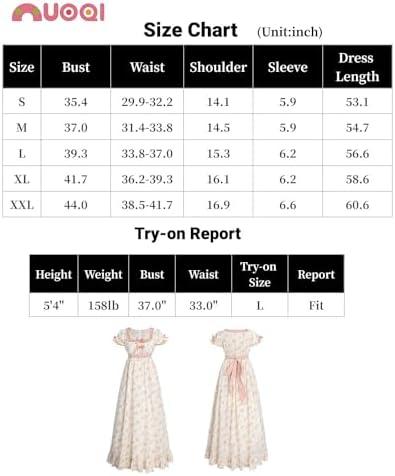 Floral Regency Era Dress Review: Nuoqi Regency Tea Party Gown