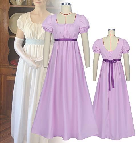 Review: ⁣Elegant Regency‌ Dress with Satin Sash