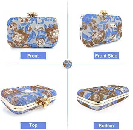 Elegant Vintage Evening Bags Review: Lanpet Embroidery Beaded Clutch