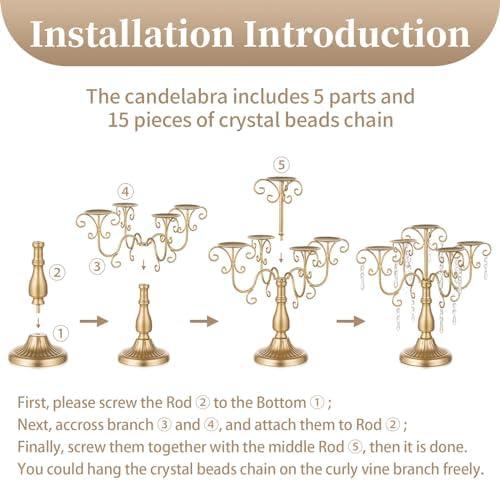 Elegant Candle Holder Review: Sziqiqi Candelabra Centerpieces