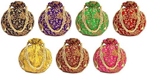 Chic and Stylish Handicrafts & Jewellery Women's Potli Bags Review