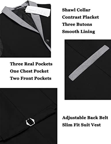 Unveiling the COOFANDY Men's Suit Vest: A Stylish Addition to Your Wardrobe