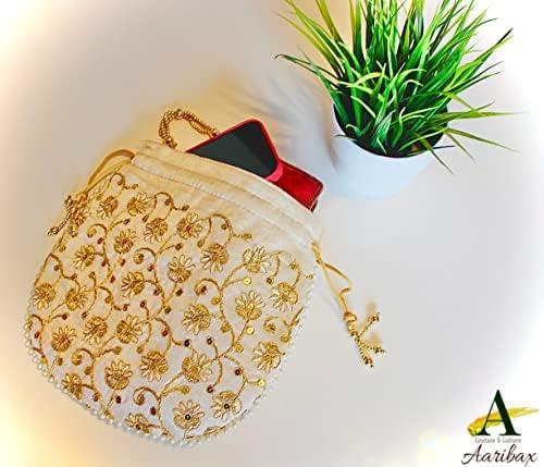 Stylish Aaribax Embroidered Potli Bag Review