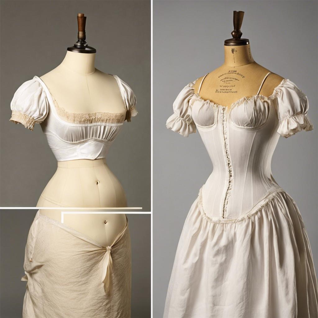 Materials⁣ and Construction of Regency ‌Era Undergarments