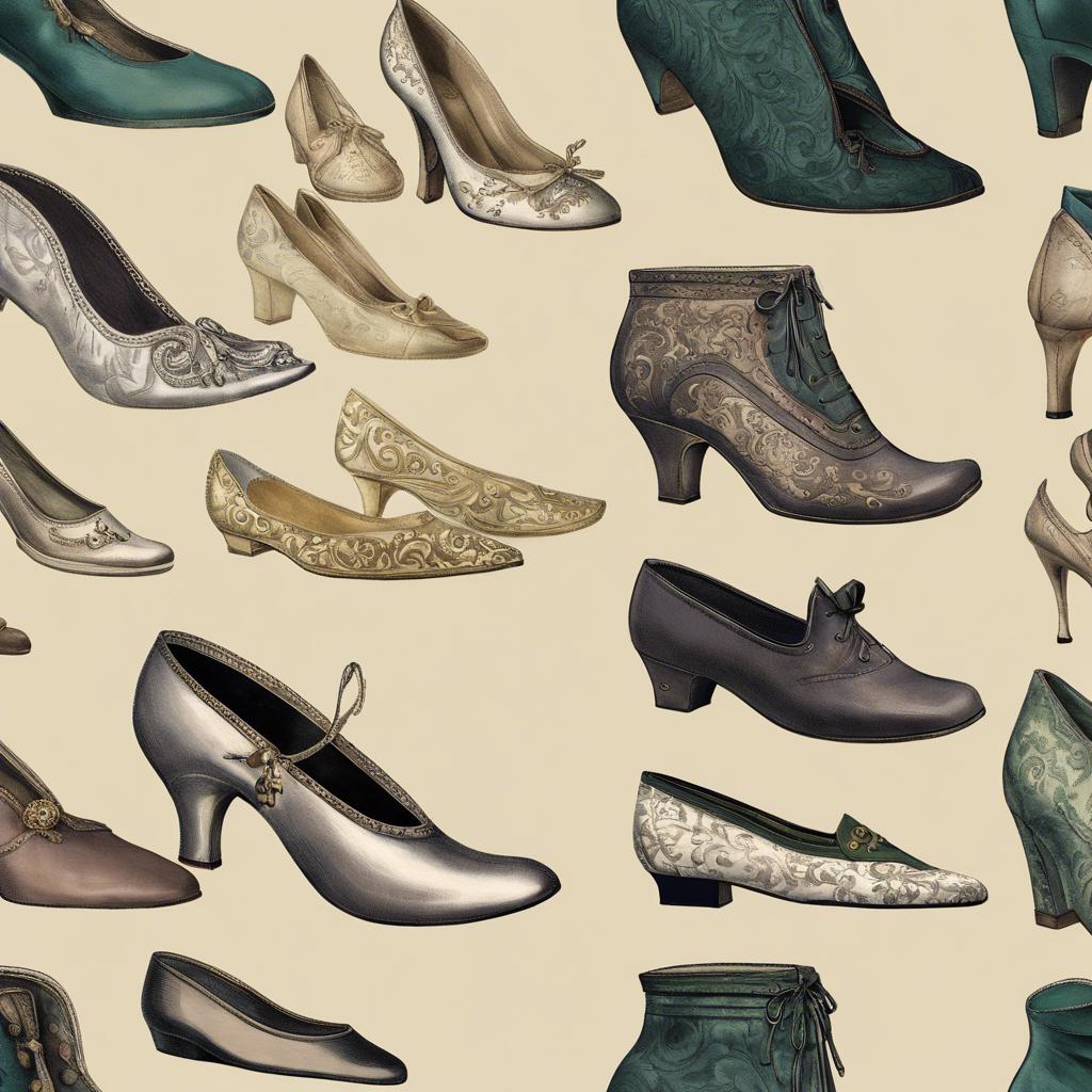 Popular ​Styles of Regency Era Womens Shoes