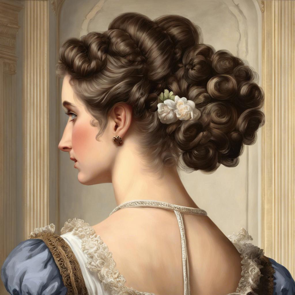 Regal Elegance: ⁢Exploring the​ Intricate ⁢Updos⁣ of ⁣Regency Era⁣ Women