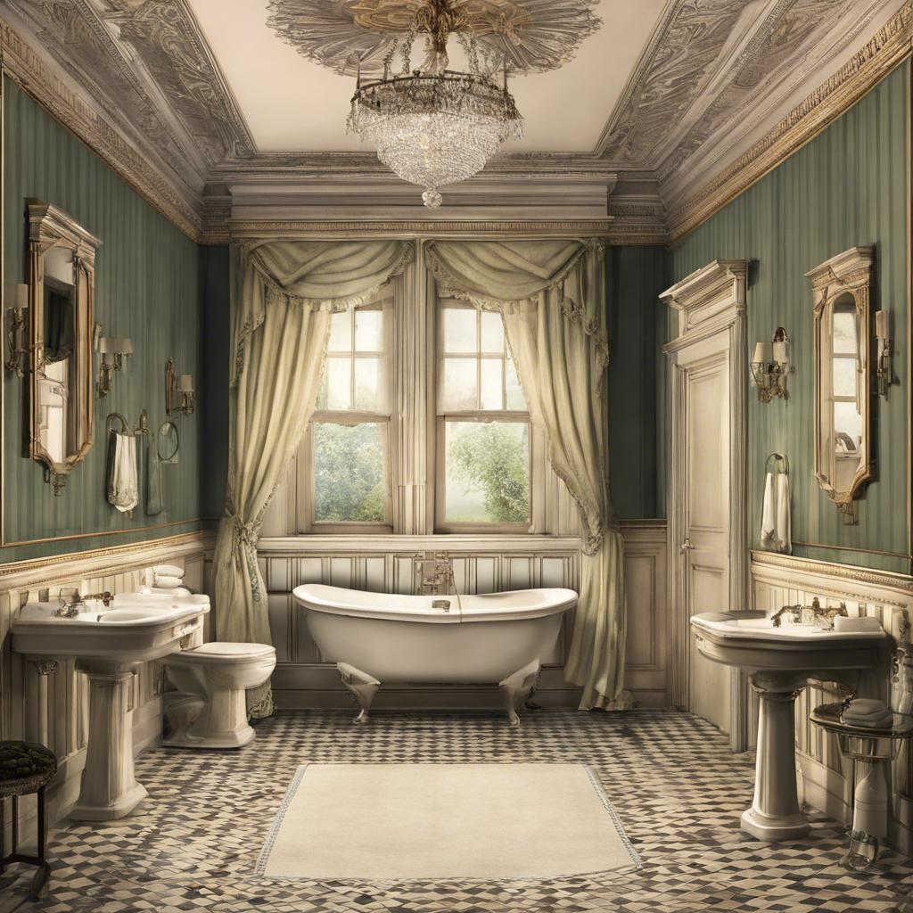 Regency Era‍ Bathrooms: