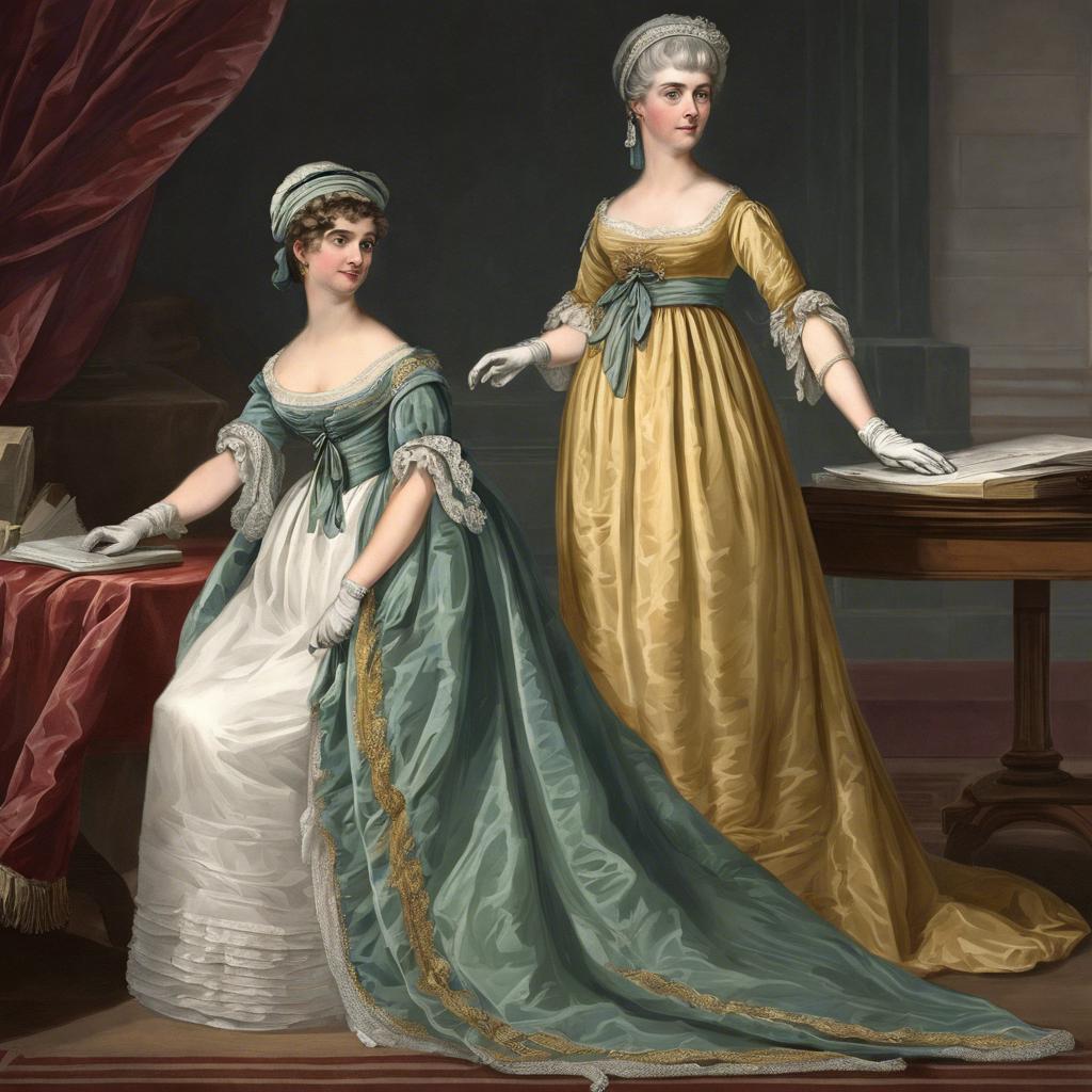 Regency Era⁤ Court Dress: A ​Symbol of Aristocracy and Luxury