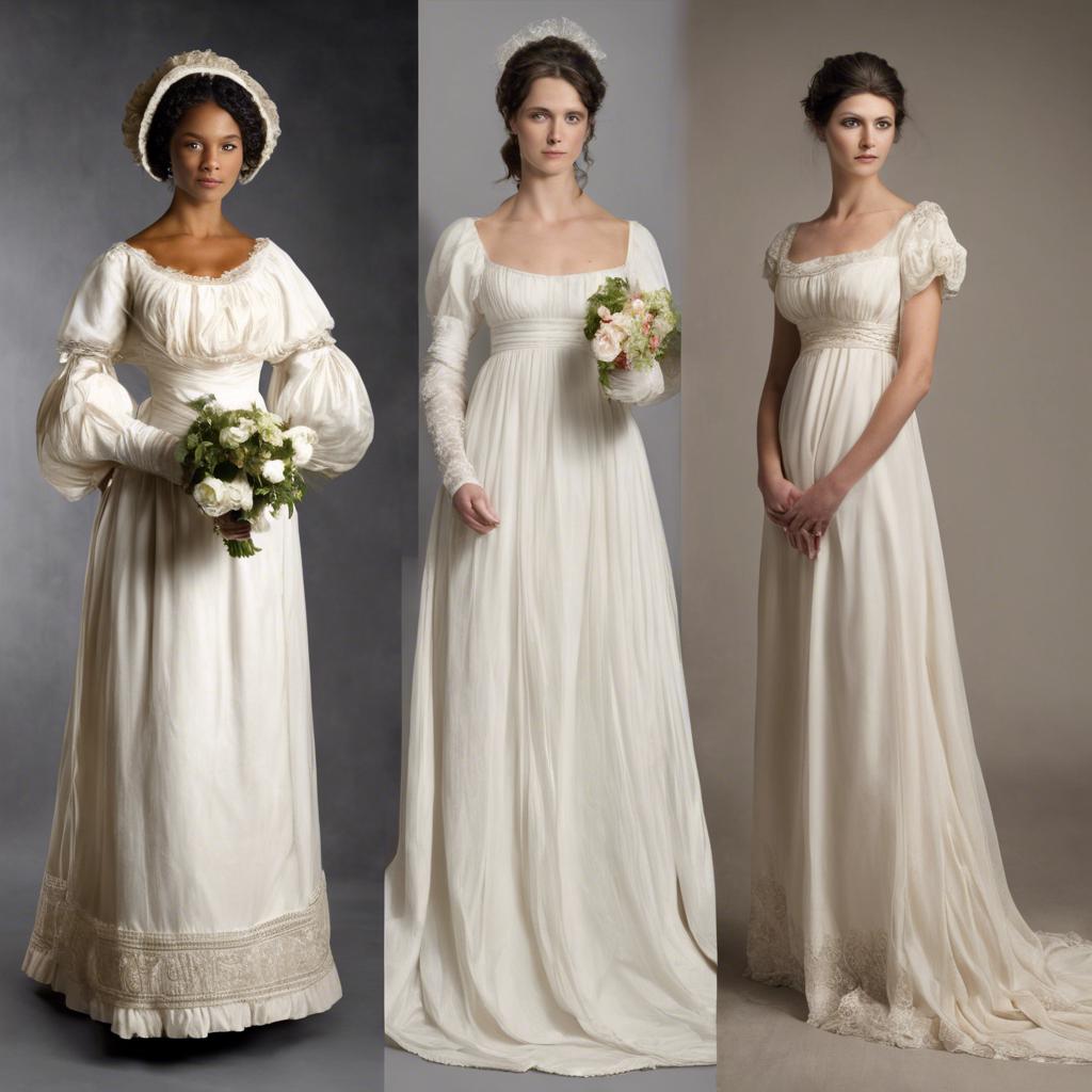 Regency Era Fashion ⁣Influence in Modern Wedding Dresses