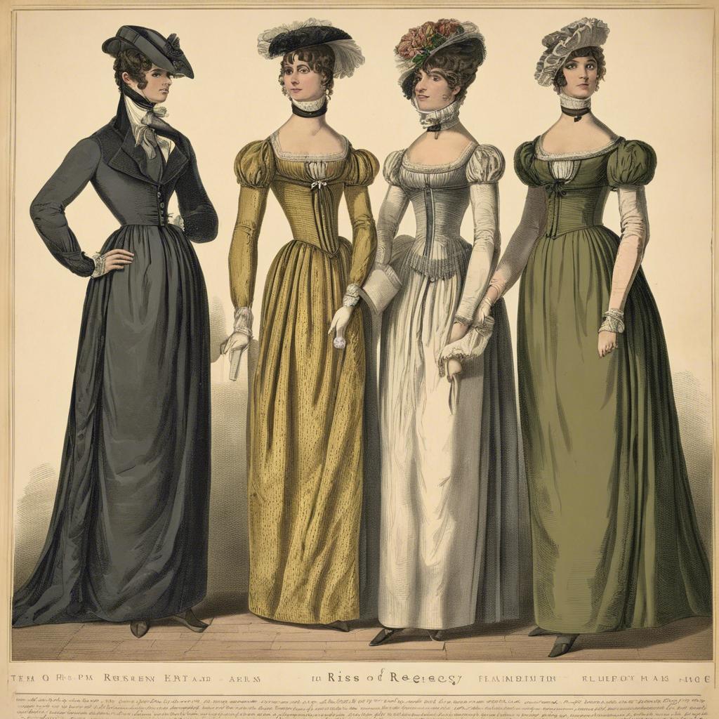 The Rise of ​Regency Era Fashion: ⁣An Overview of Clothing Trends ⁢and Styles