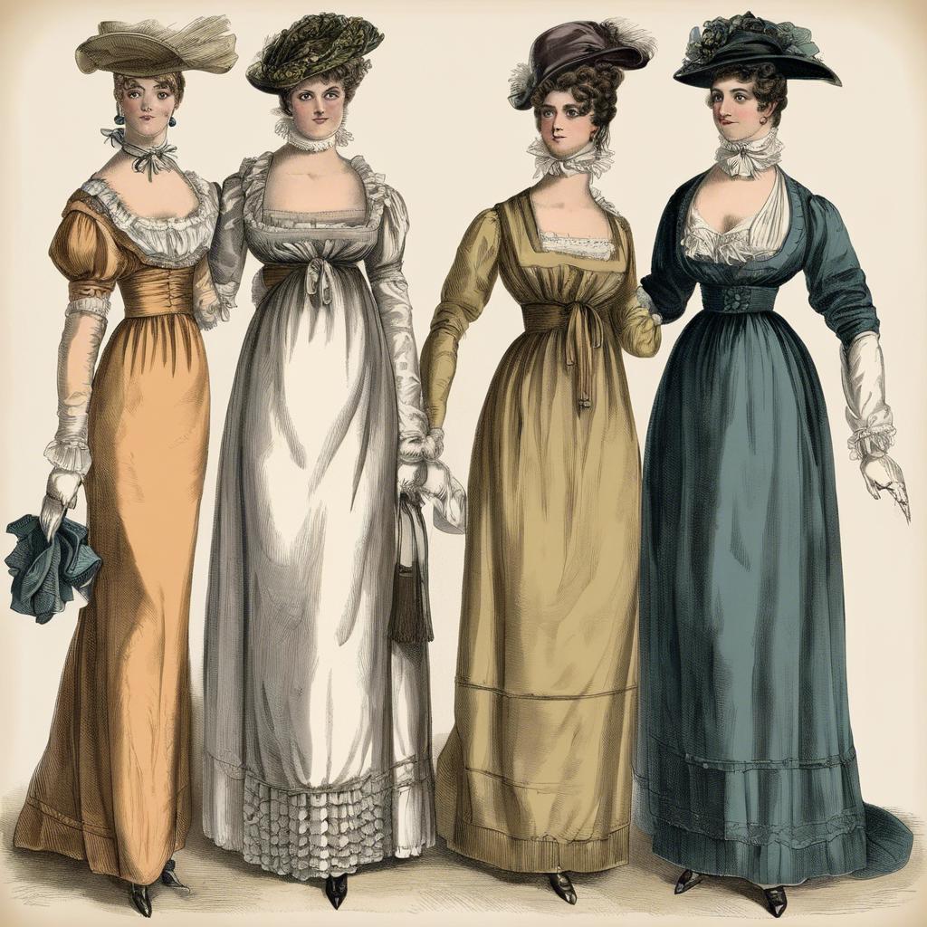 Regency Fashion for⁣ Women: The Elegance‌ and Sophistication of Empire Silhouettes