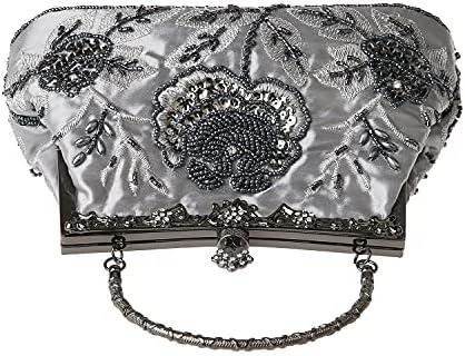 Our Review: Women's Vintage Floral Beaded Rhinestone Clutch