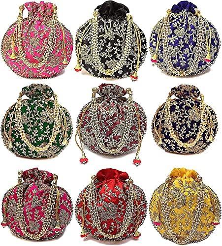 Chic and Stylish Handicrafts & Jewellery Women's Potli Bags Review