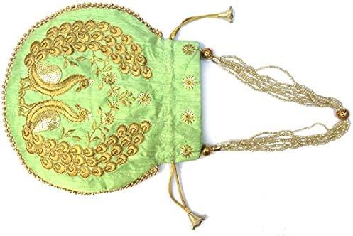 Reviewing the Exquisite Indian Designer Silk Potli Purse for Women!