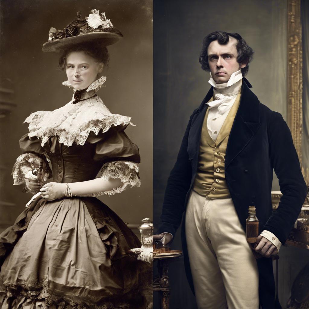 victorian vs regency era