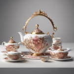 regency era tea set