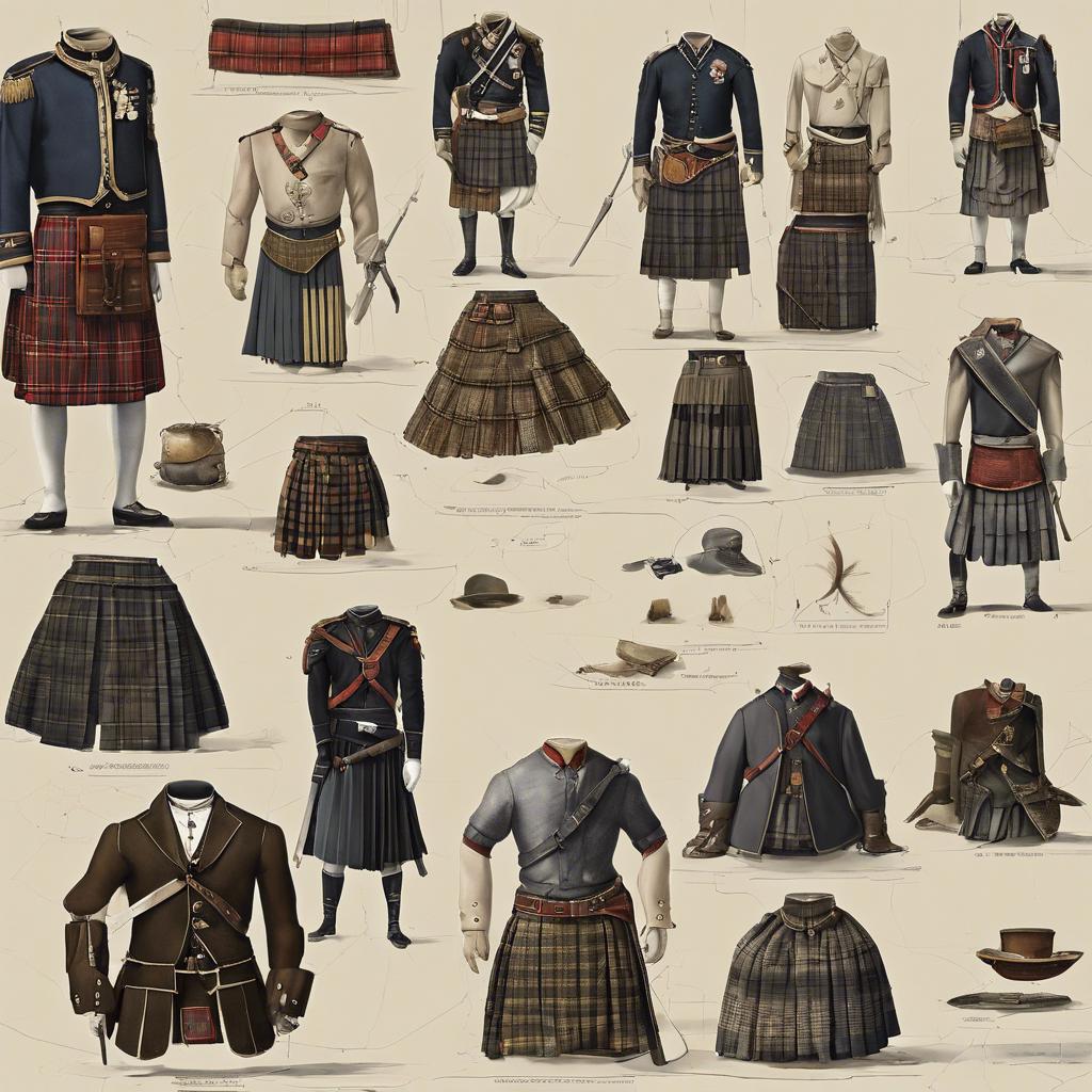 regency era kilt