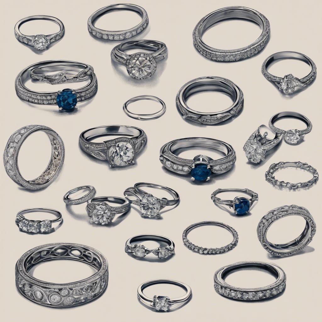 regency era wedding rings