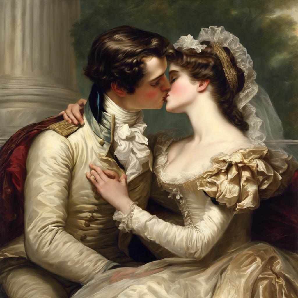 regency era kissing before marriage