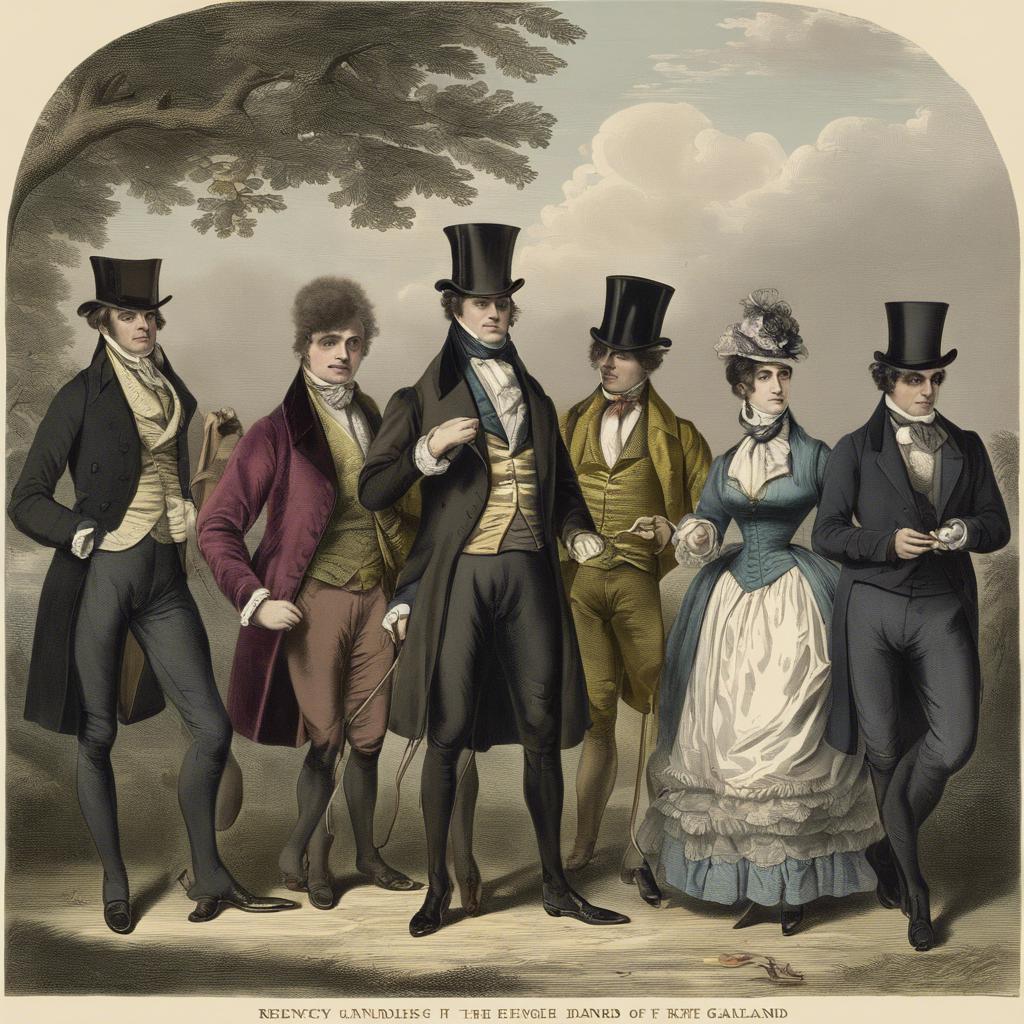 The Origins and Influence of Regency Dandies in 19th Century‍ England