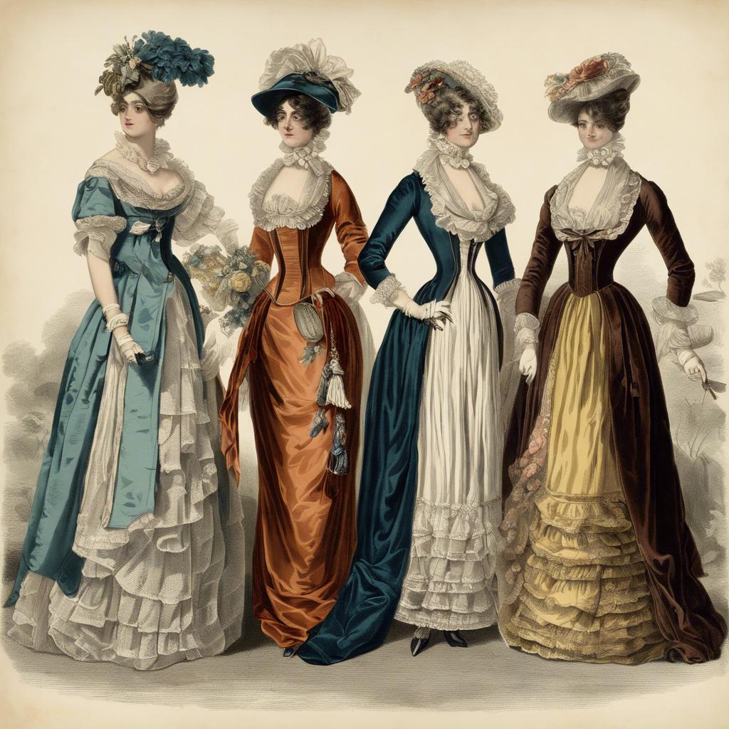 Dive into the Exquisite Fashion of Regency Beauties