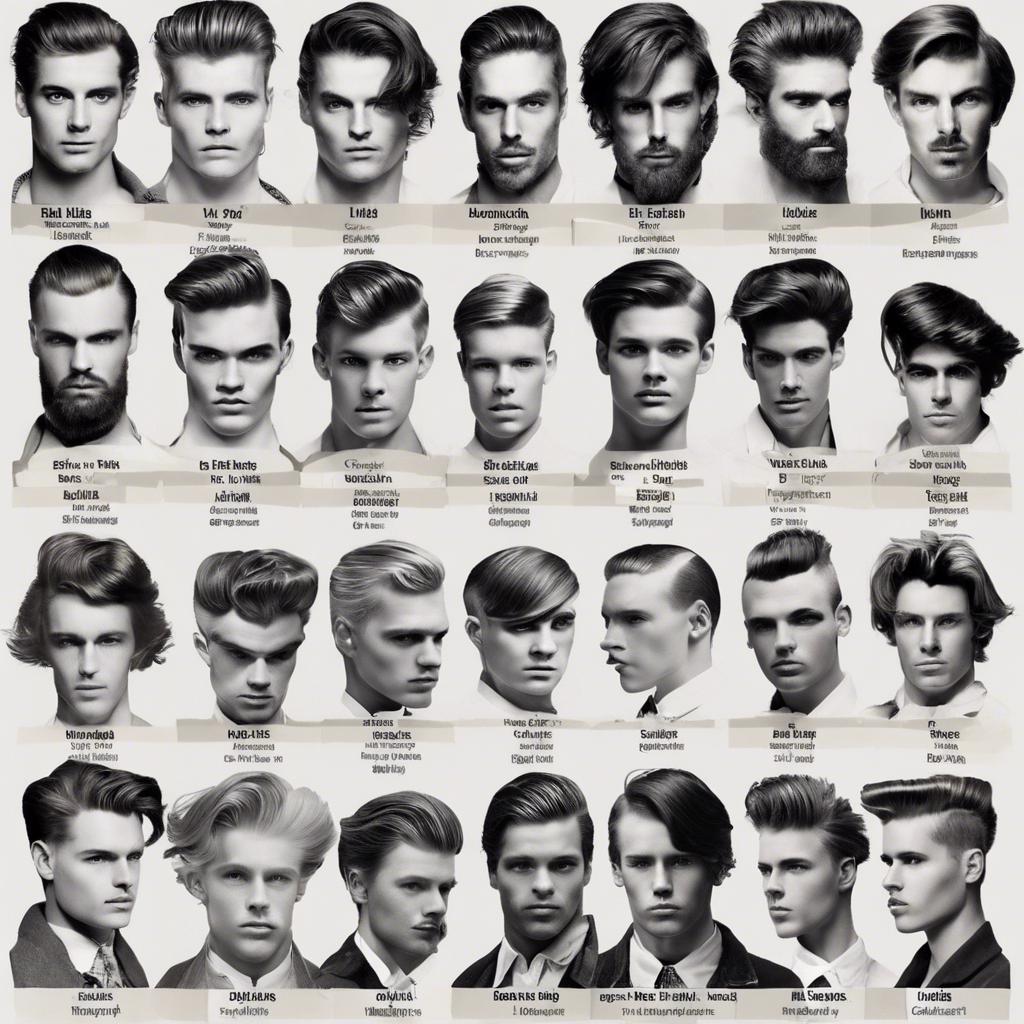 Evolution of Mens Hairstyles Through the Decades