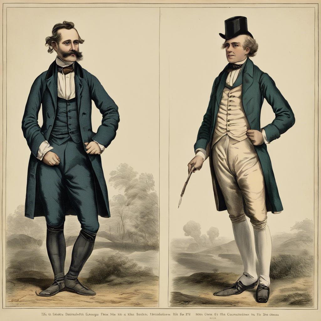 Evolution of Mens Pantaloons in the 1800s