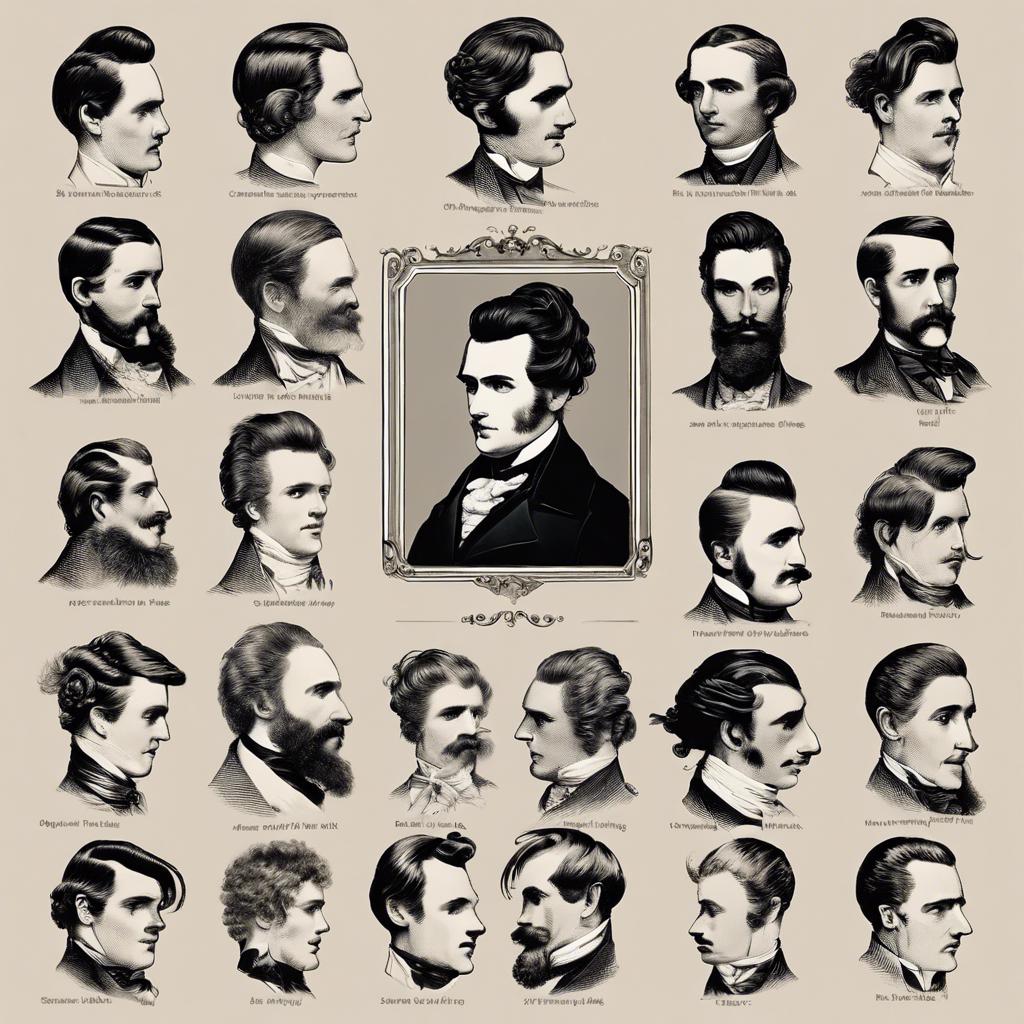 1800’s men’s hairstyles