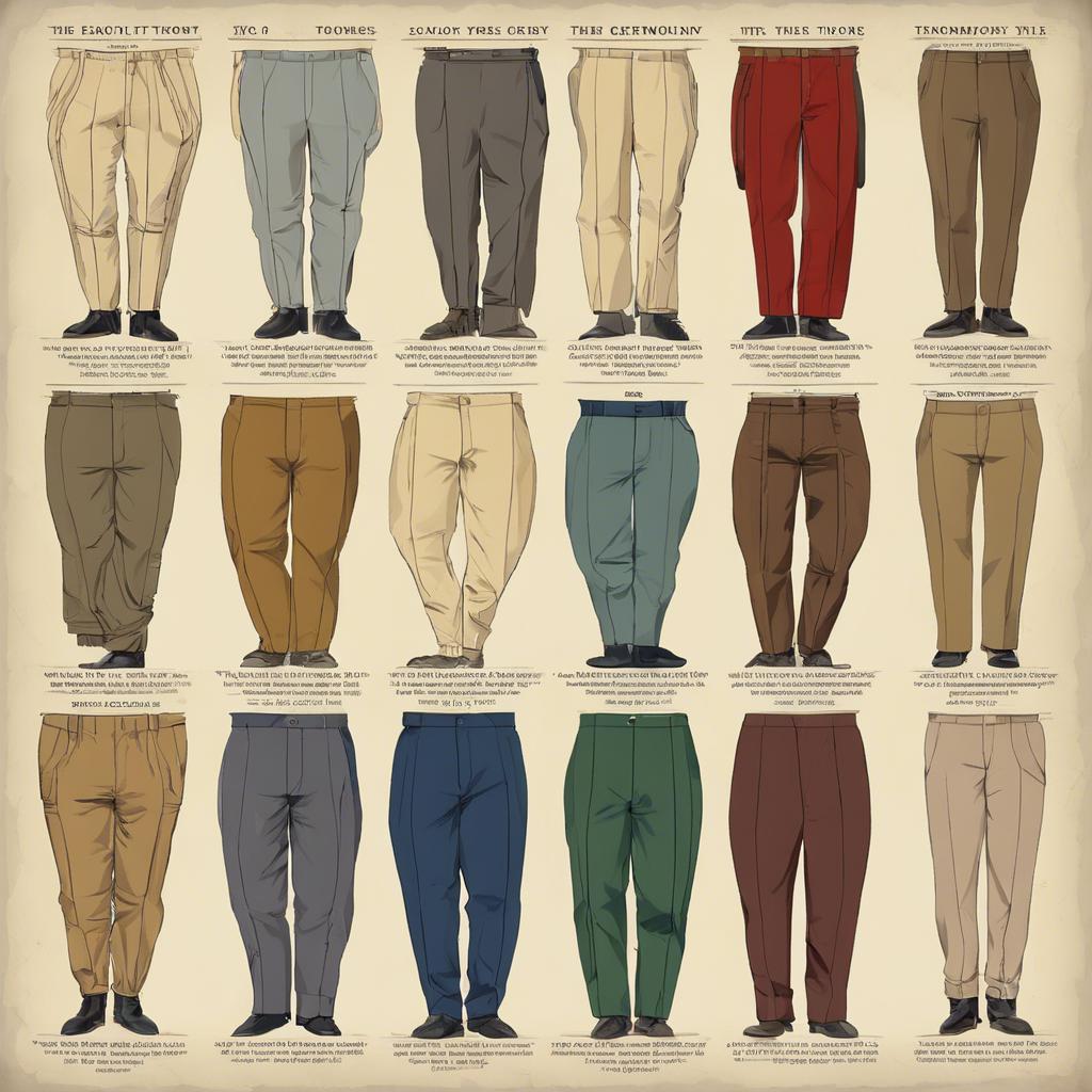 The Evolution of Trousers Terminology in the 19th Century