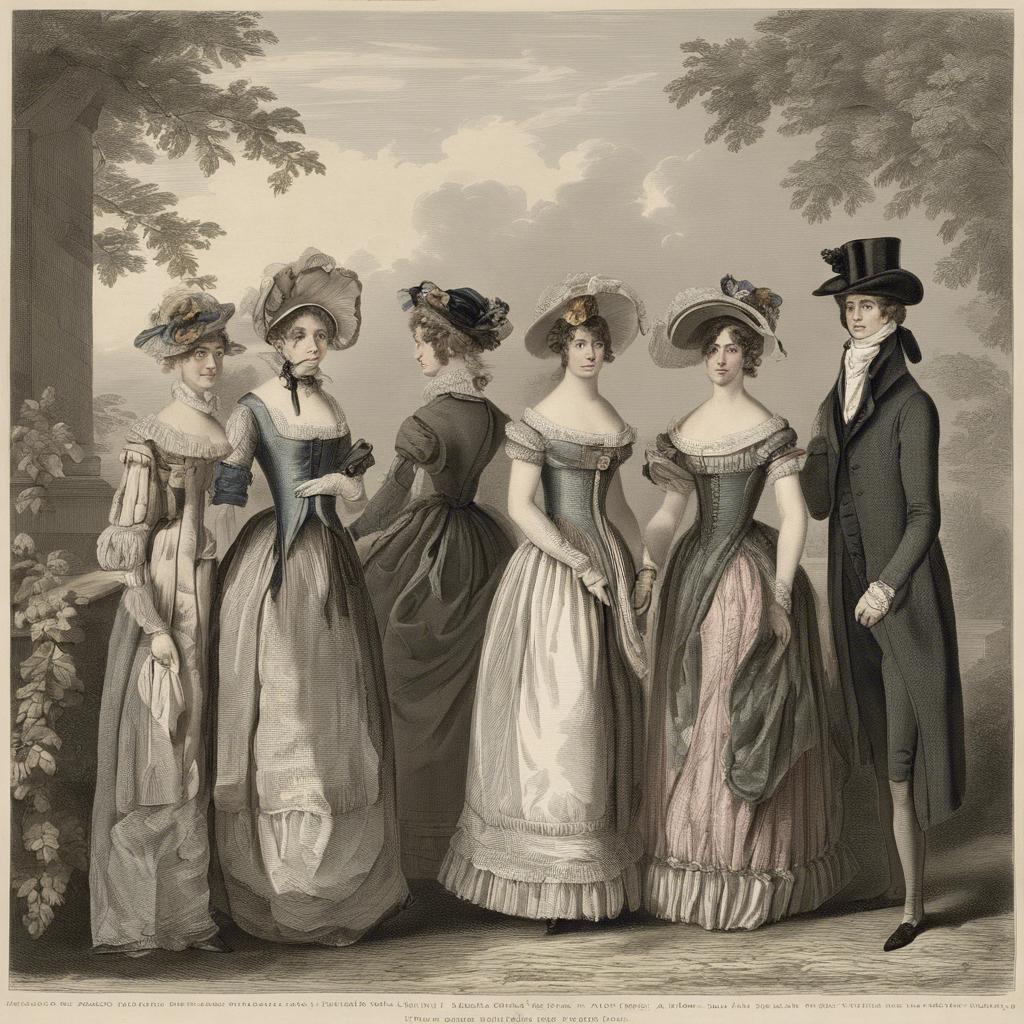 Heading 1: The Significance of Clothing in Regency England Society