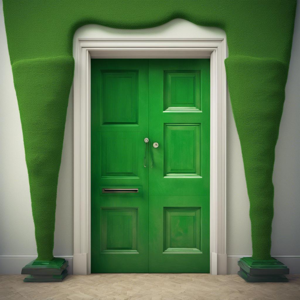 green baize door