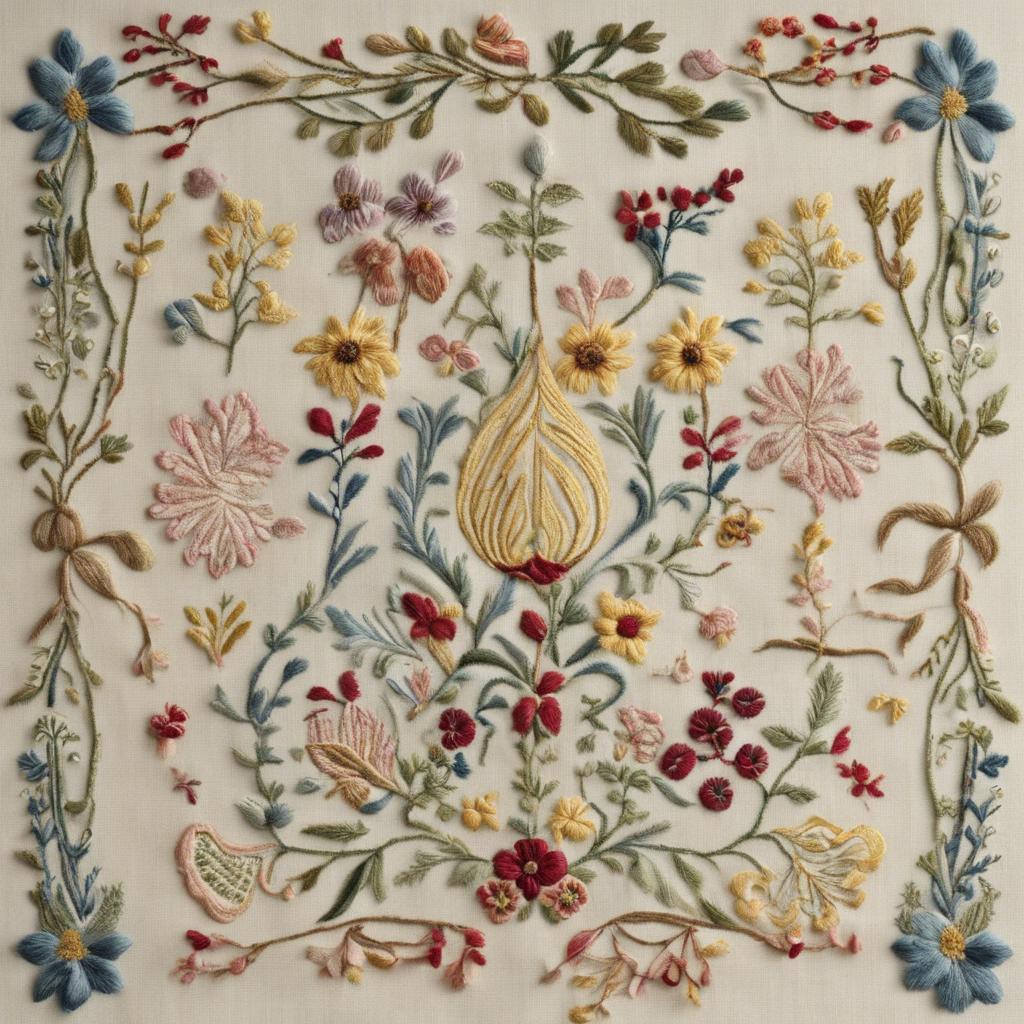 Introduction to Regency Embroidery Techniques