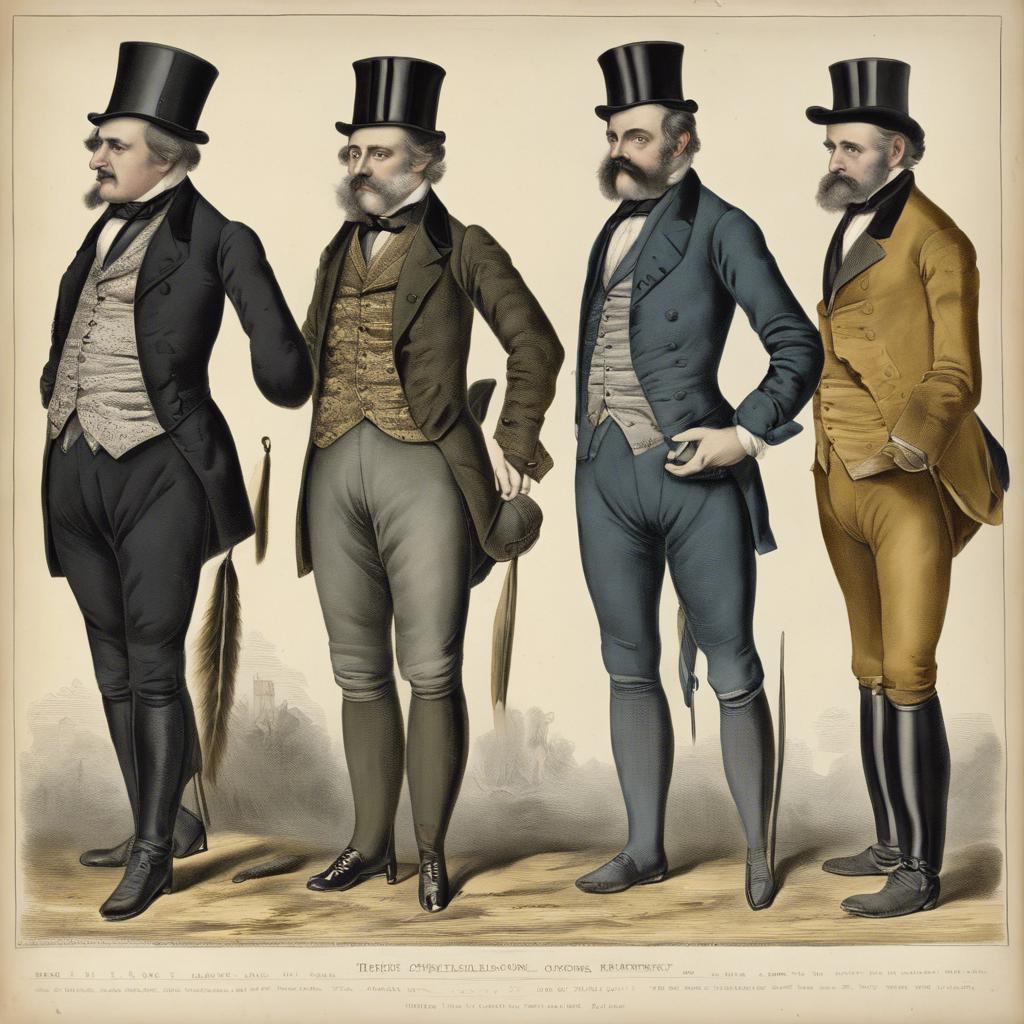 Evolution of Pantaloons in the 19th Century