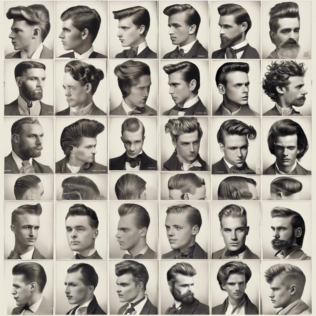 Evolution of‌ Mens Hairstyles Through the Decades