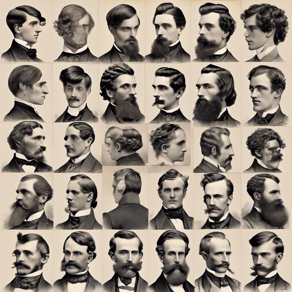 Popular Mens Hairstyles of the 19th Century