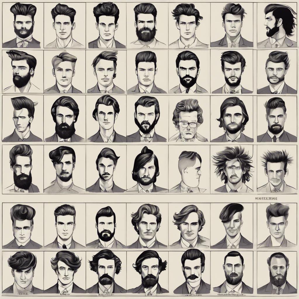 Evolution ⁢of Mens⁢ Hairstyle‍ Names Over the Decades