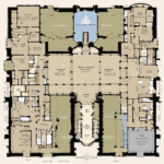 floor plan highclere castle