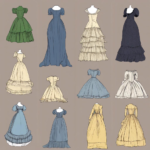 pride and prejudice dresses