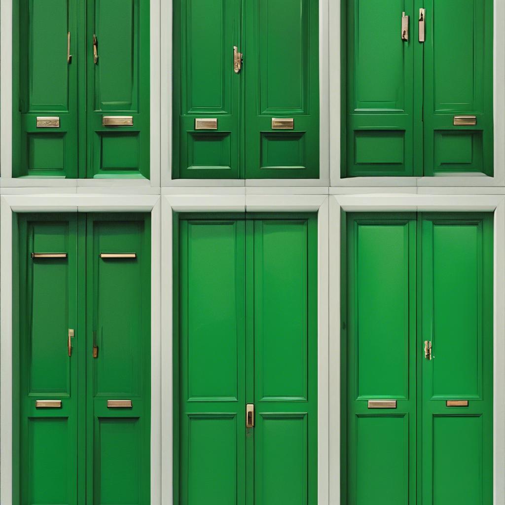 green baize doors