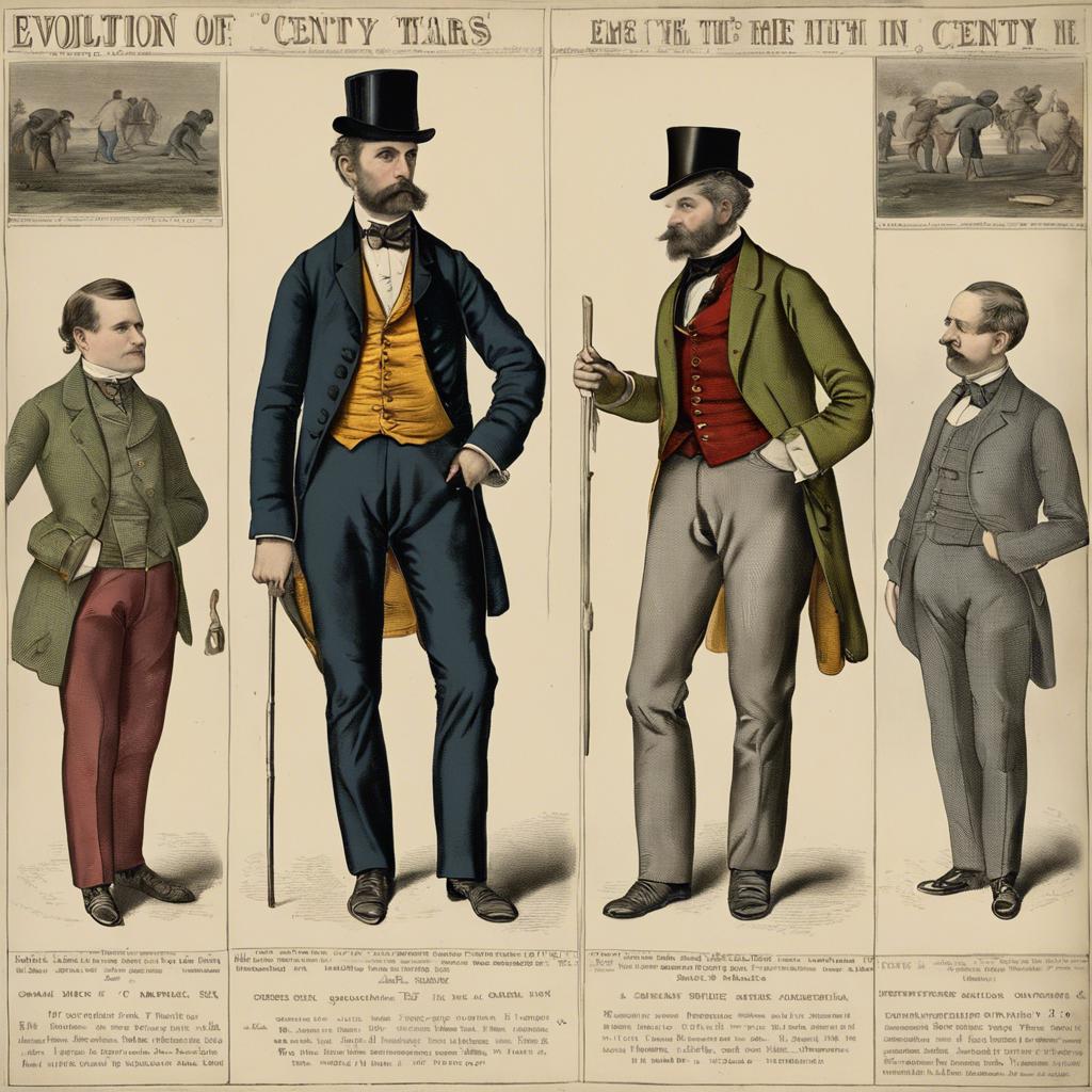 Evolution of Trousers in the 19th Century