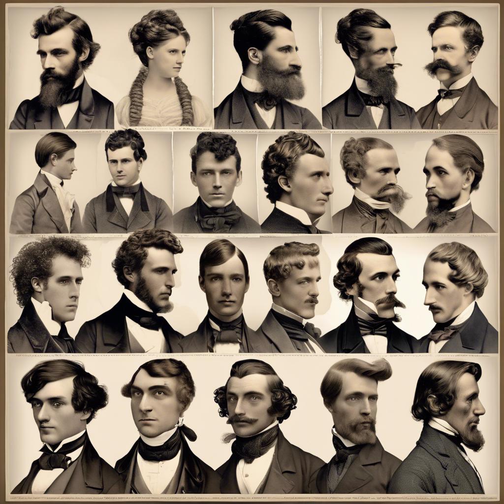 - The Evolution of ⁤Mens⁣ Hairstyles in the 1800s: A ‌Look Back⁢ at the Diverse Trends and Influences